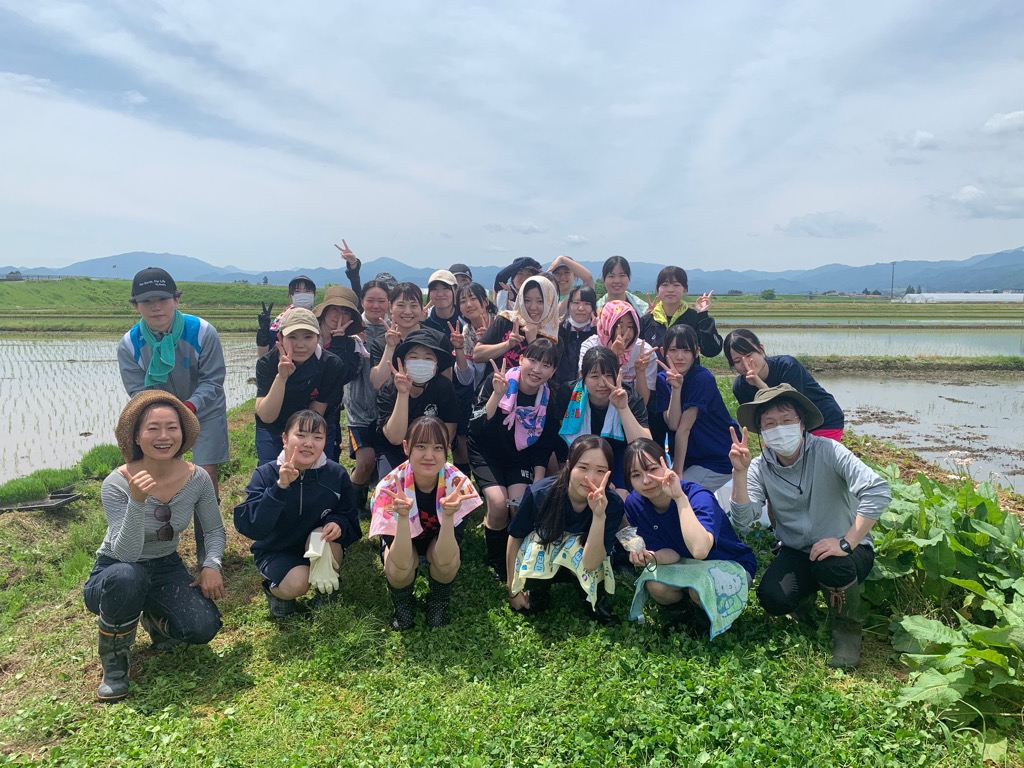 体験後の集合写真